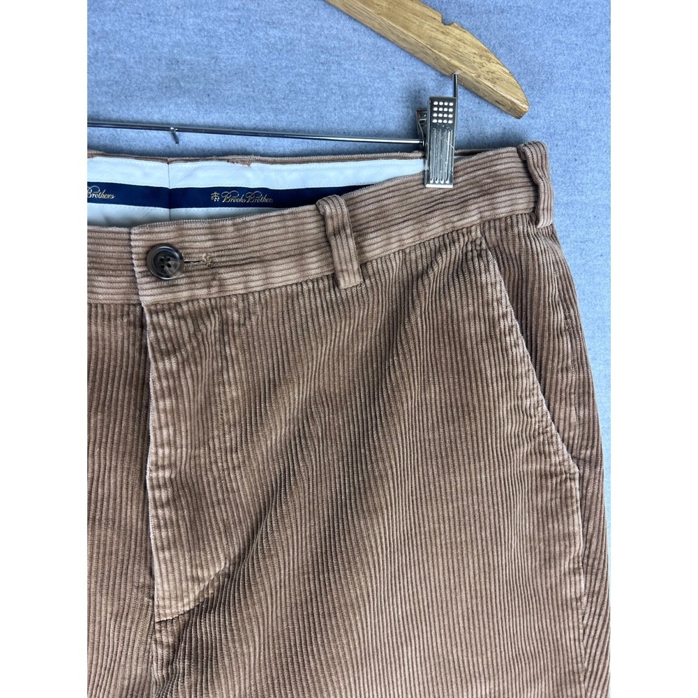 Brooks Brothers Clark Corduroy Pants Mens 35x30 Tan‎ Brown Ivy League Old Money